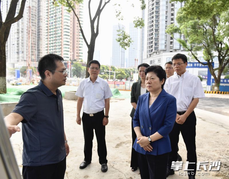 吳桂英現場督辦生態環保督察問題整改工作